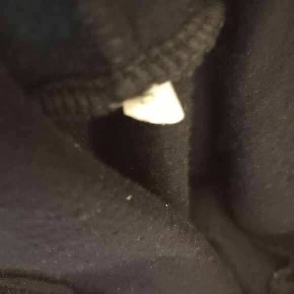 cropped hoodie with drawstring hood - Picture 3 of 6